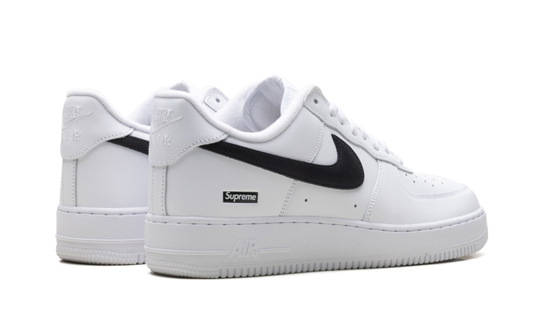 NIKE AIR FORCE 1 LOW SUPREME BLACK WHITE