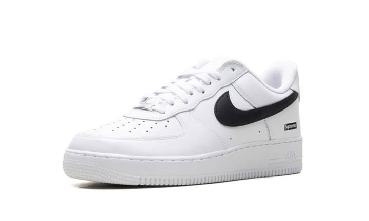 NIKE AIR FORCE 1 LOW SUPREME BLACK WHITE