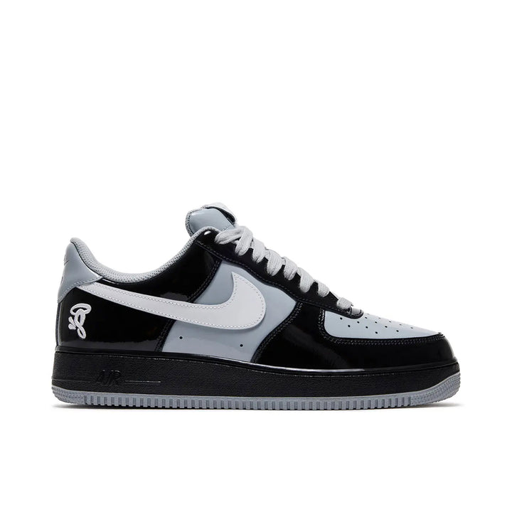 NIKE AIR FORCE 1 LOW SYNA CENTRAL CEE BLACK WHITE SMOKE GREY — Stock 