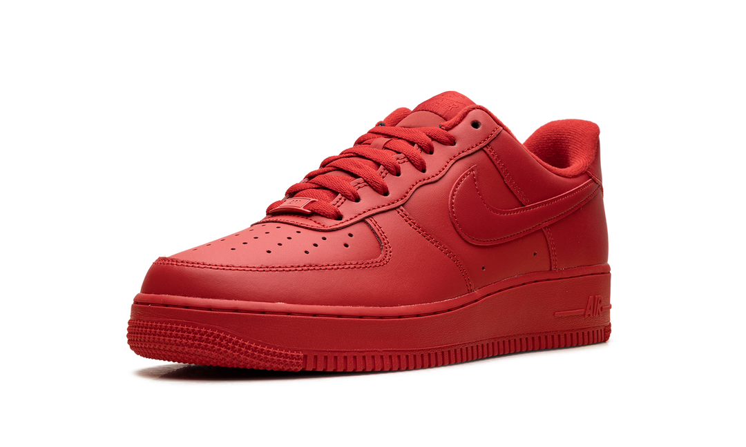 NIKE AIR FORCE 1 LOW TRIPLE RED