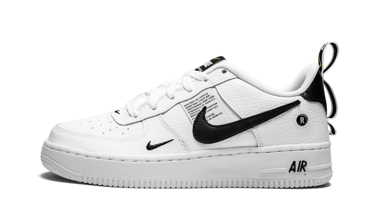 NIKE AIR FORCE 1 LOW UTILITY WHITE BLACK GS