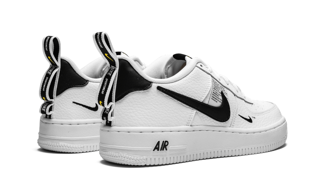 NIKE AIR FORCE 1 LOW UTILITY WHITE BLACK GS