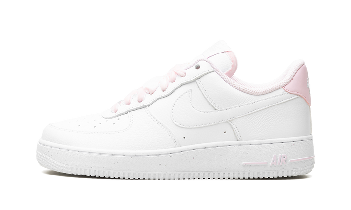 NIKE AIR FORCE 1 LOW VINTAGE PINK FOAM VELVET LACES (WOMEN&