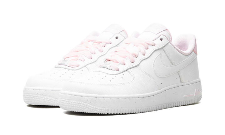 NIKE AIR FORCE 1 LOW VINTAGE PINK FOAM VELVET LACES (WOMEN&