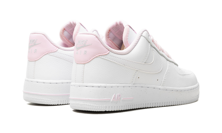 NIKE AIR FORCE 1 LOW VINTAGE PINK FOAM VELVET LACES (WOMEN&