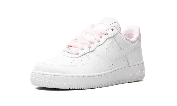 NIKE AIR FORCE 1 LOW VINTAGE PINK FOAM VELVET LACES (WOMEN&