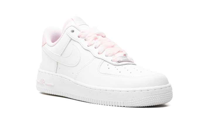 NIKE AIR FORCE 1 LOW VINTAGE PINK FOAM VELVET LACES (WOMEN&