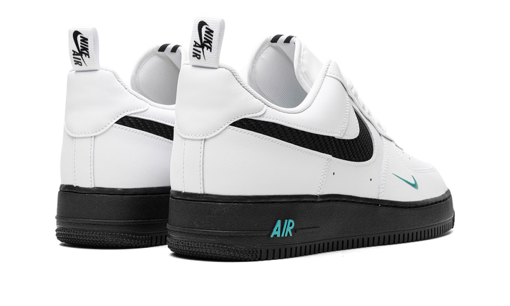 NIKE AIR FORCE 1 LOW WHITE BLACK TEAL
