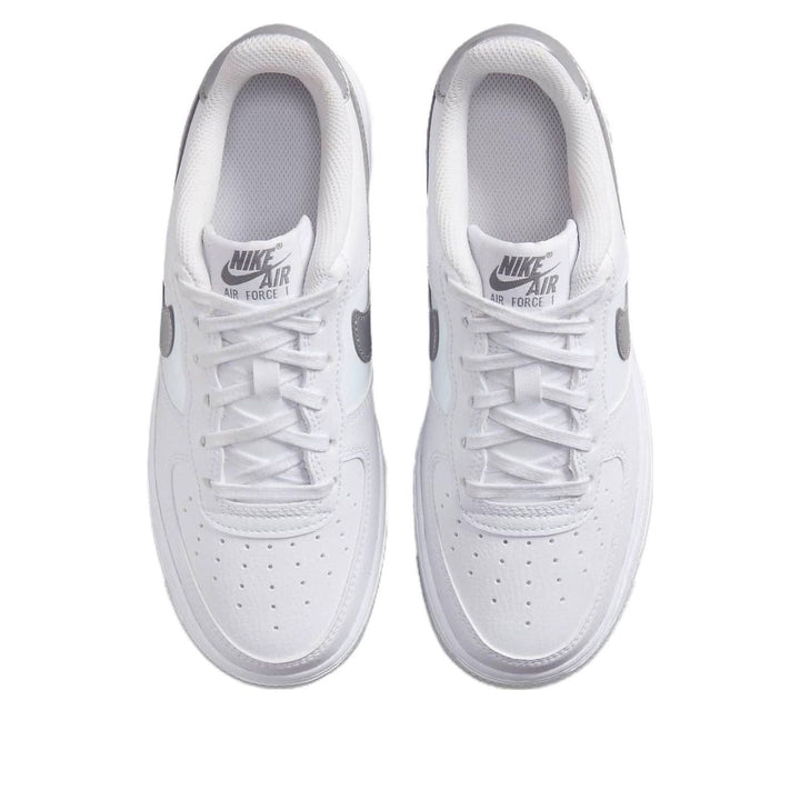 NIKE AIR FORCE 1 LOW WHITE FOOTBALL GREY GS