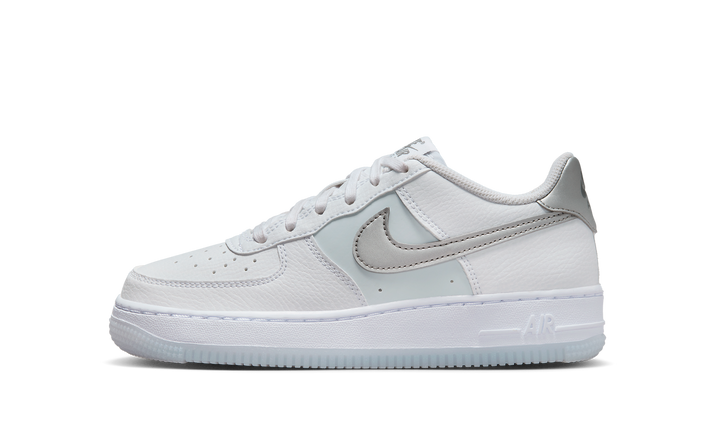 NIKE AIR FORCE 1 LOW WHITE FOOTBALL GREY GS