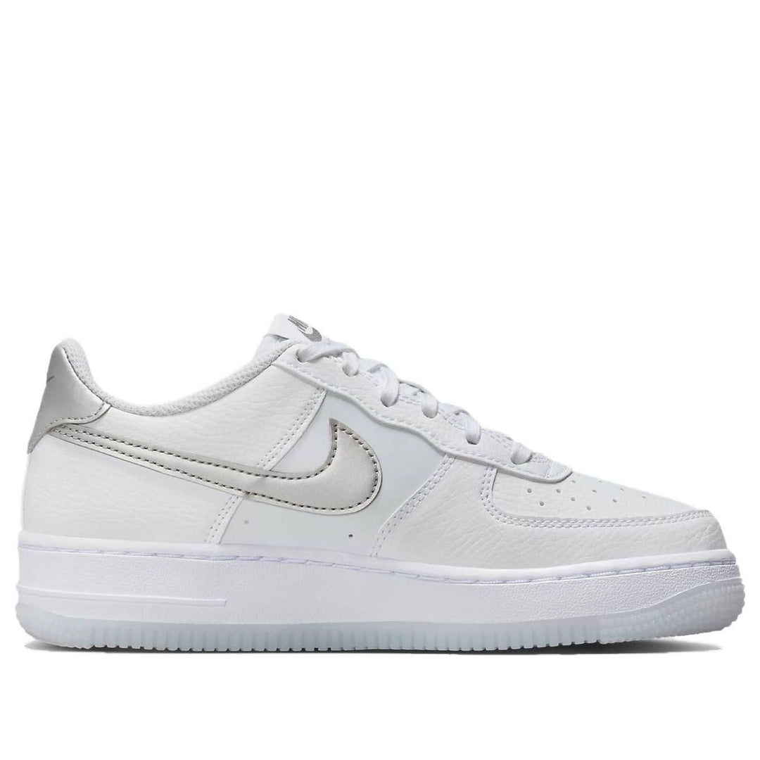 NIKE AIR FORCE 1 LOW WHITE FOOTBALL GREY GS