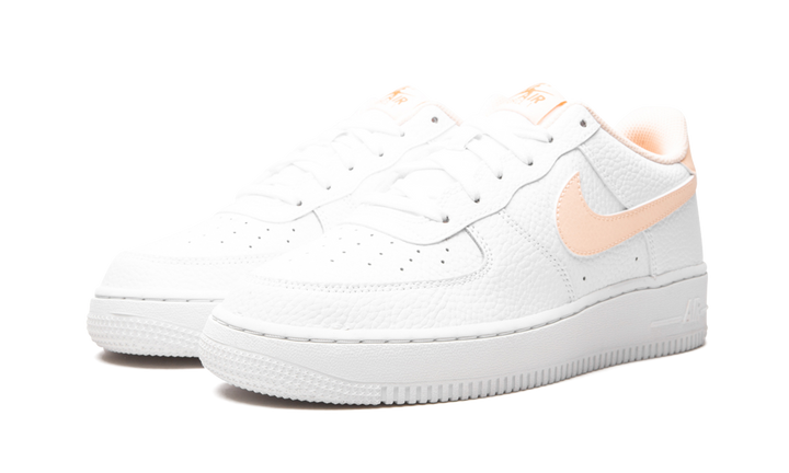 NIKE AIR FORCE 1 LOW WHITE HYPER CRIMSON GS