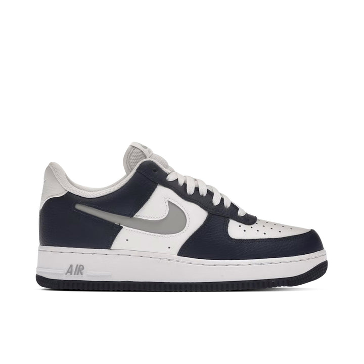 NIKE AIR FORCE 1 LOW WHITE NAVY GREY