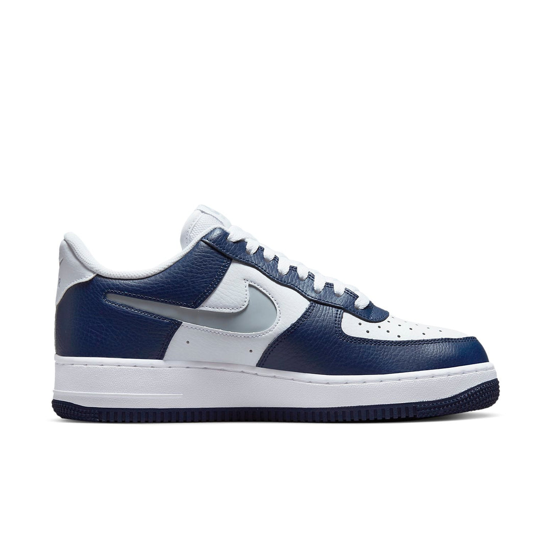 NIKE AIR FORCE 1 LOW WHITE NAVY GREY