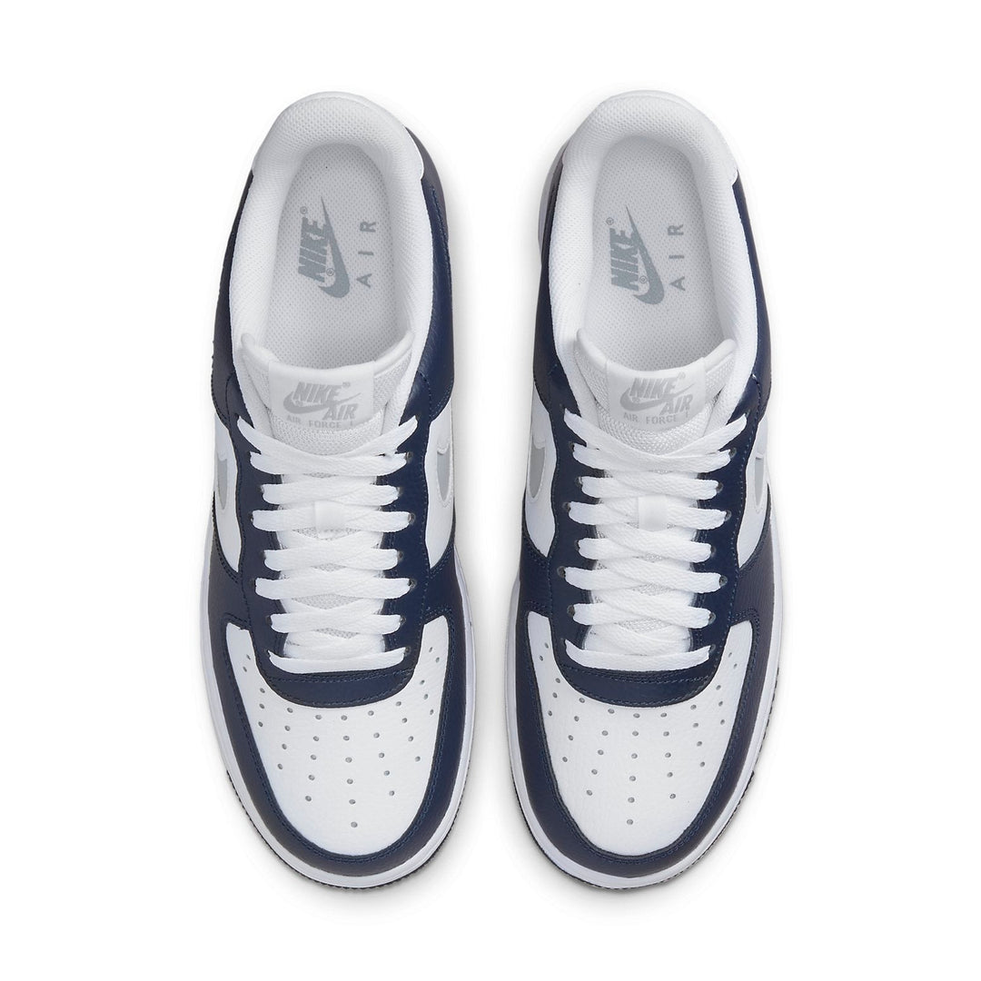 NIKE AIR FORCE 1 LOW WHITE NAVY GREY
