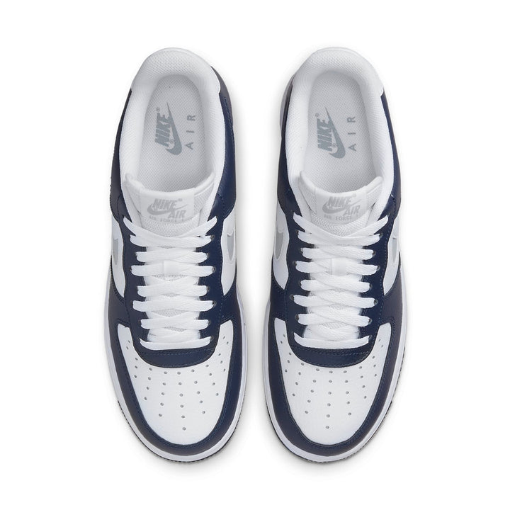 NIKE AIR FORCE 1 LOW WHITE NAVY GREY