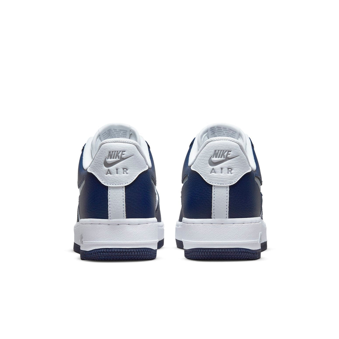 NIKE AIR FORCE 1 LOW WHITE NAVY GREY