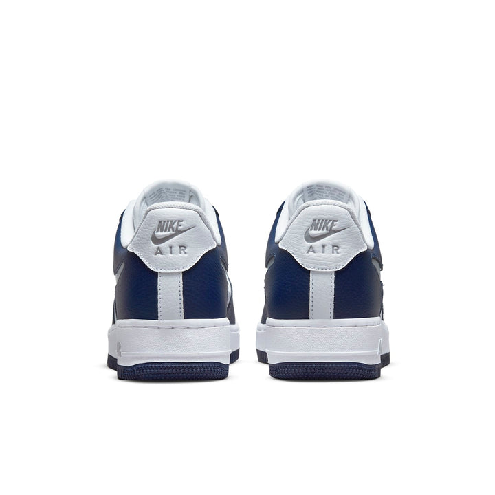 NIKE AIR FORCE 1 LOW WHITE NAVY GREY