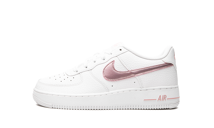 NIKE AIR FORCE 1 LOW WHITE PINK GLAZE GS