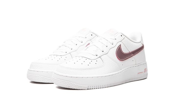 NIKE AIR FORCE 1 LOW WHITE PINK GLAZE GS