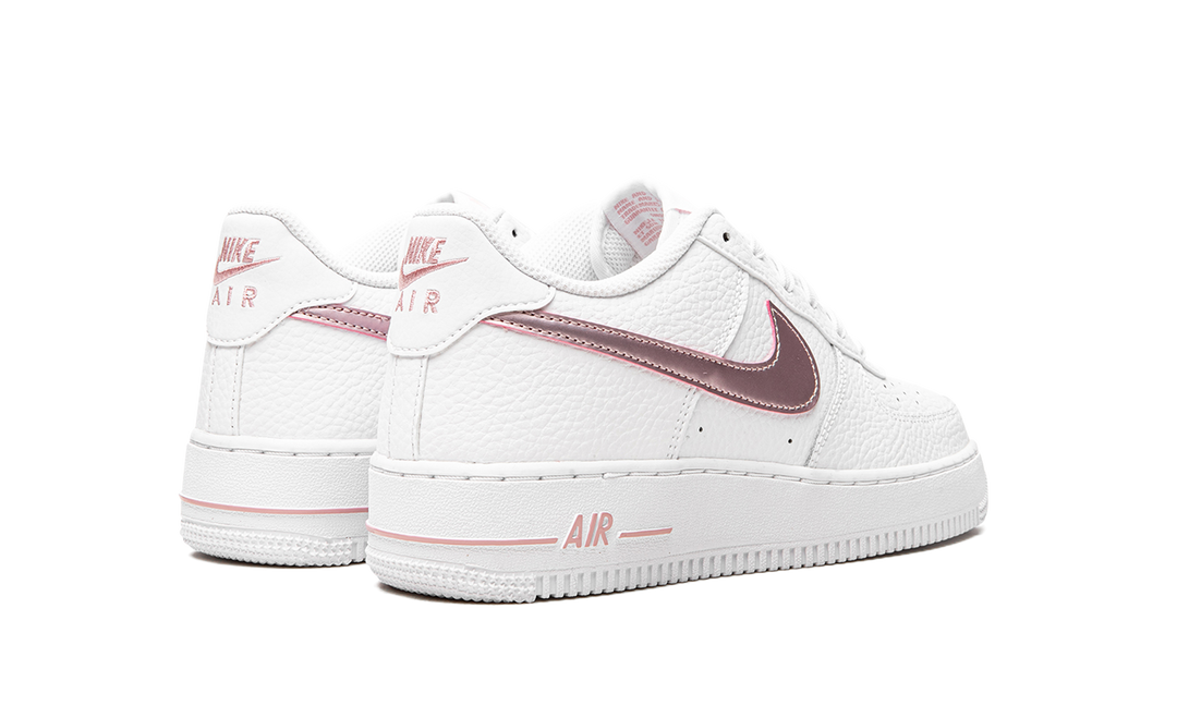 NIKE AIR FORCE 1 LOW WHITE PINK GLAZE GS