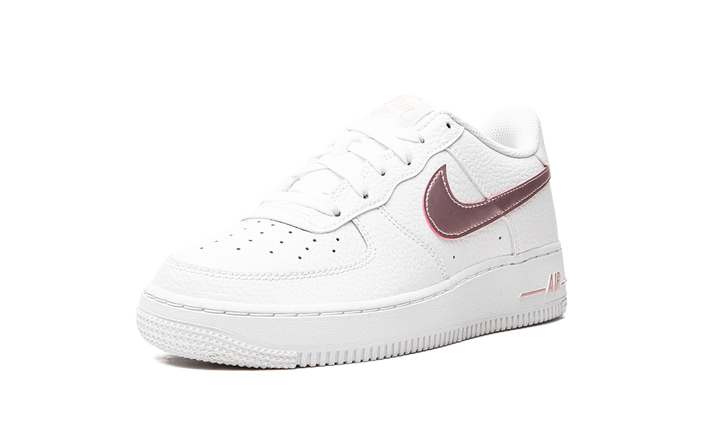 NIKE AIR FORCE 1 LOW WHITE PINK GLAZE GS