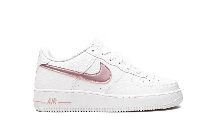 NIKE AIR FORCE 1 LOW WHITE PINK GLAZE GS
