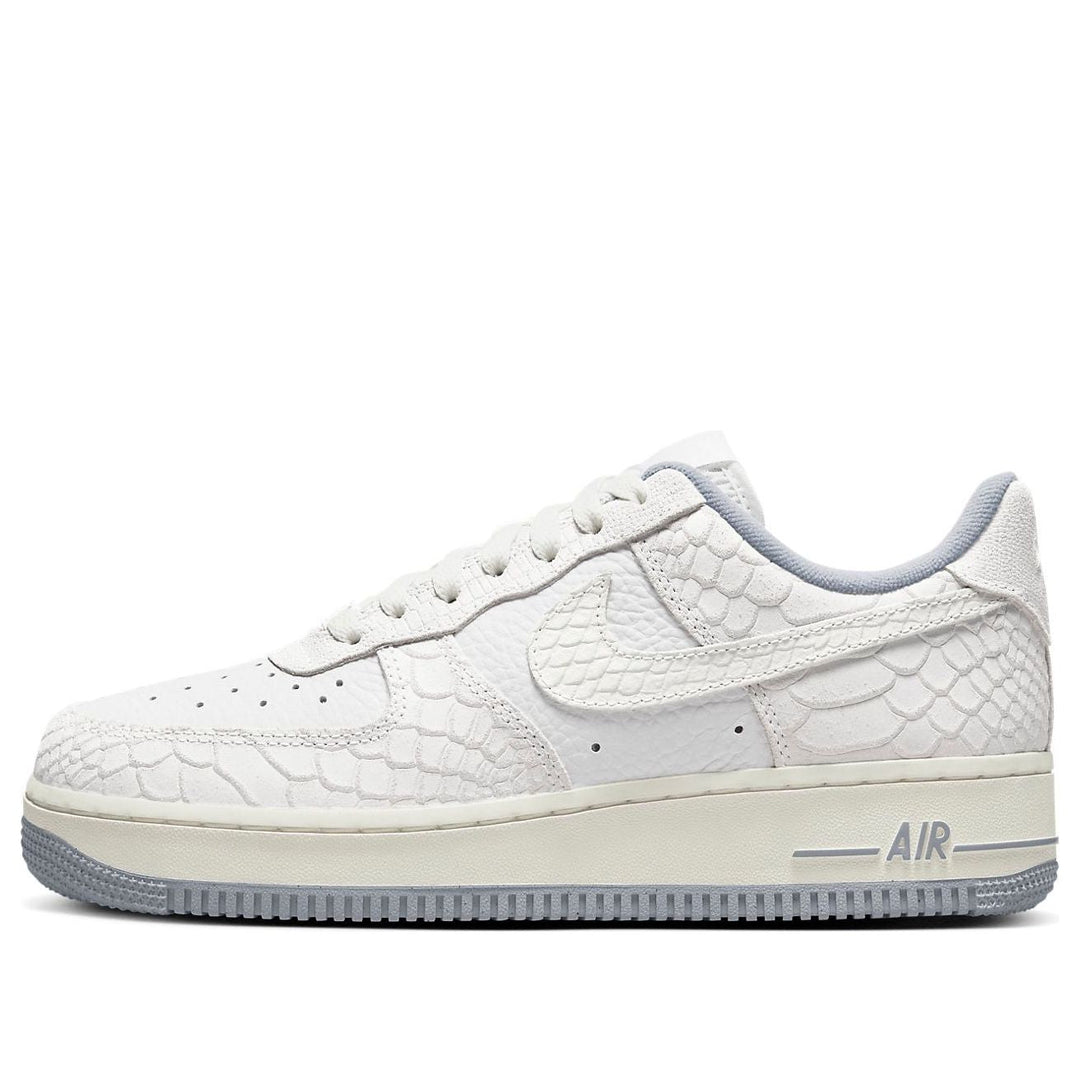 NIKE AIR FORCE 1 LOW WHITE PYTHON WOMENS
