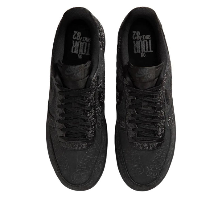 NIKE AIR FORCE 1 LOW WORLD TOUR BLACK