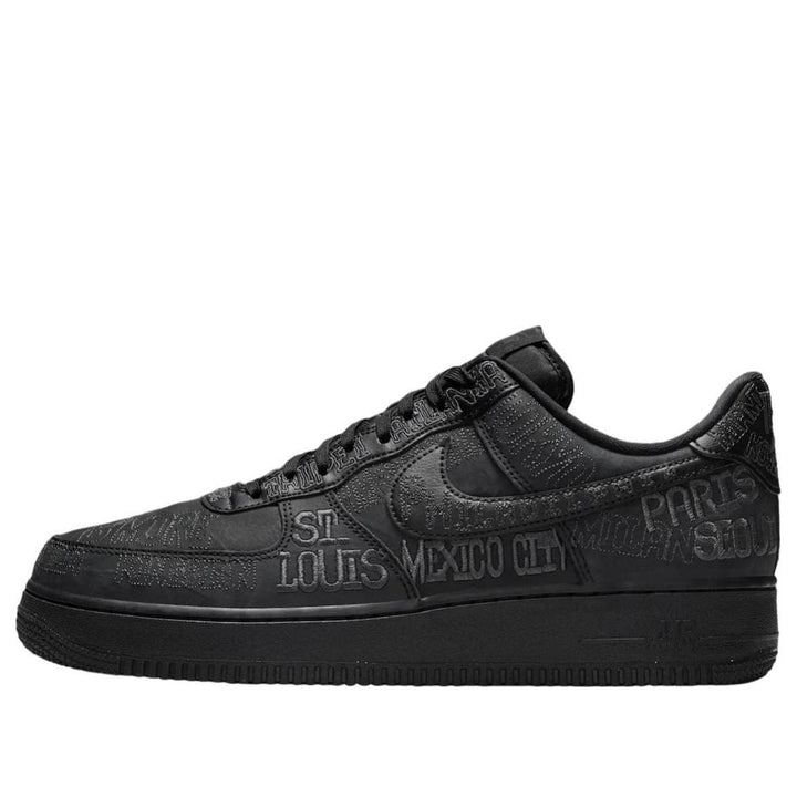 NIKE AIR FORCE 1 LOW WORLD TOUR BLACK