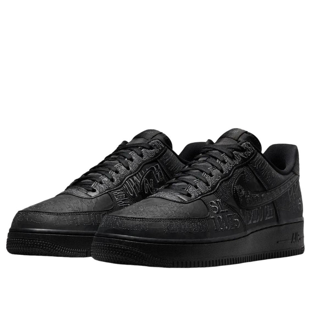 NIKE AIR FORCE 1 LOW WORLD TOUR BLACK