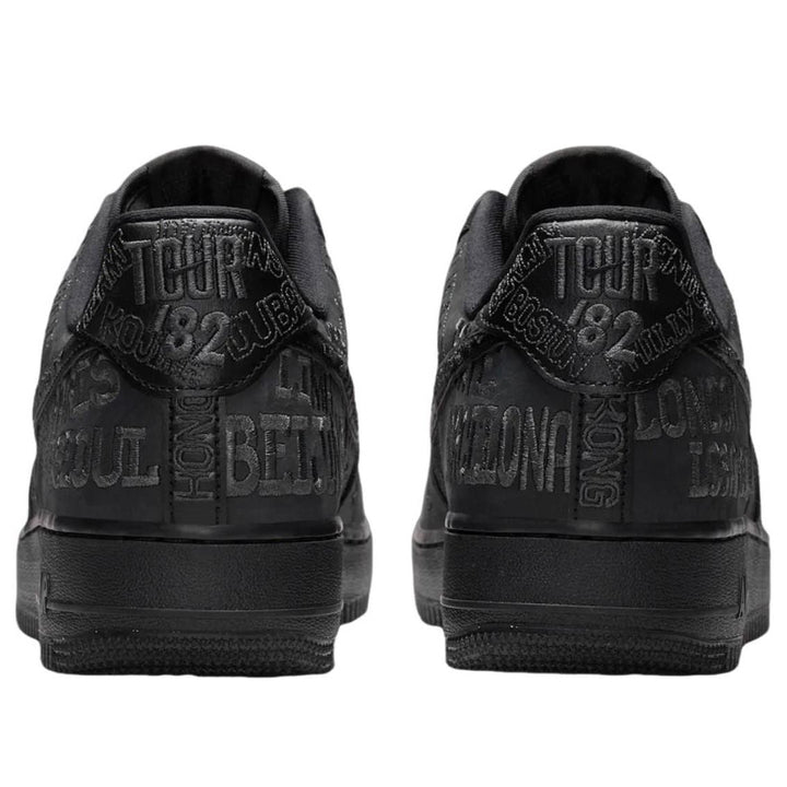 NIKE AIR FORCE 1 LOW WORLD TOUR BLACK