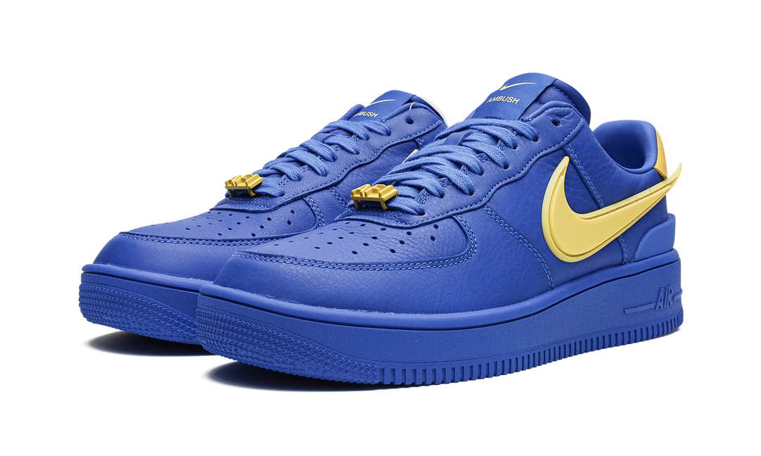 NIKE AIR FORCE 1 LOW X AMBUSH BLUE YELLOW