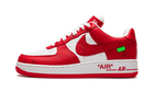 NIKE AIR FORCE 1 LOW X LOUIS VUITTON BY VIRGIL ABLOH WHITE RED