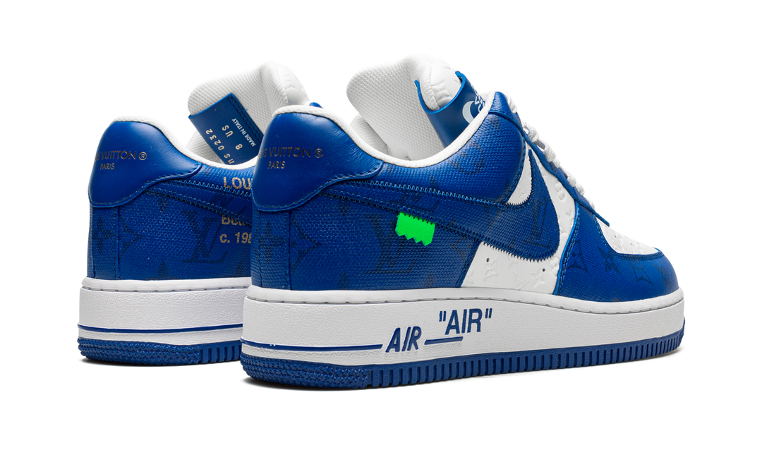 NIKE AIR FORCE 1 LOW X LOUIS VUITTON BY VIRGIL ABLOH WHITE ROYAL