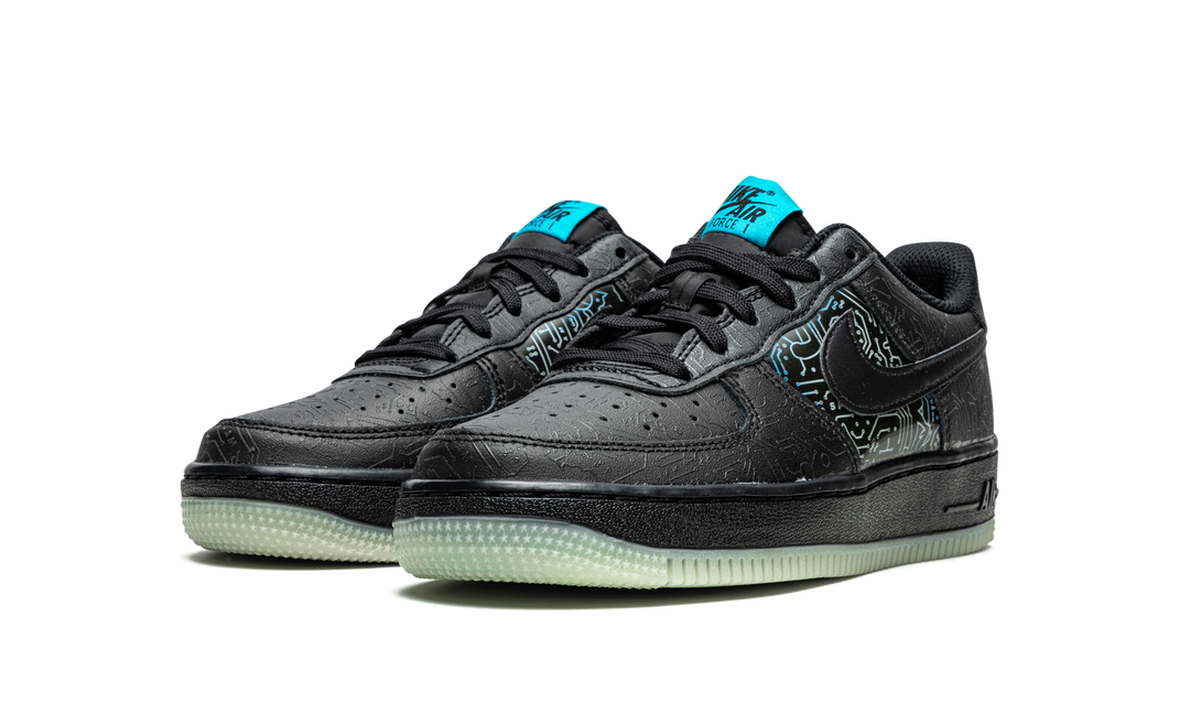 NIKE AIR FORCE 1 LOW X SPACE JAM COMPUTER CHIP GS