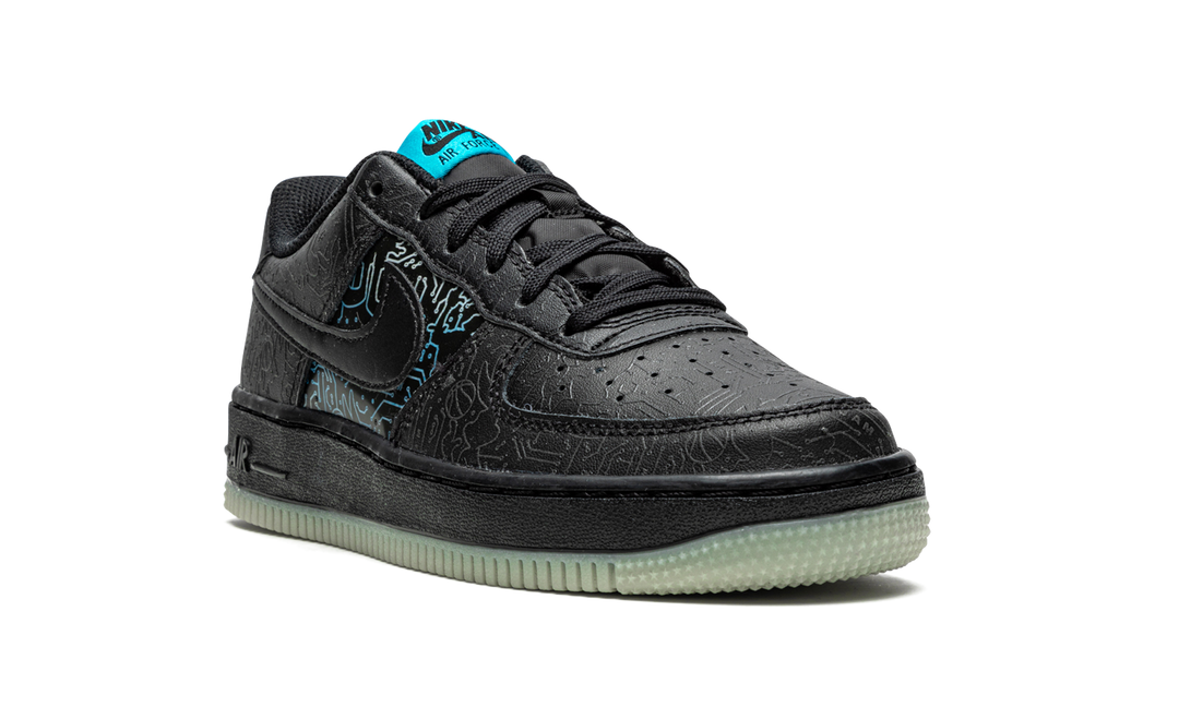NIKE AIR FORCE 1 LOW X SPACE JAM COMPUTER CHIP GS