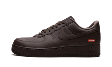 NIKE AIR FORCE 1 LOW X SUPREME BAROQUE BROWN — Stock