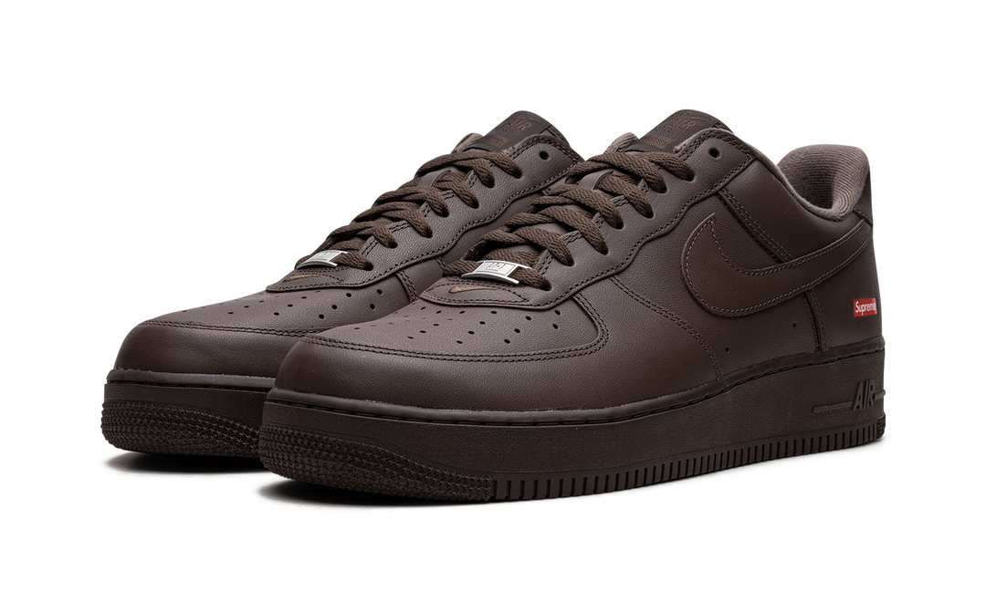 NIKE AIR FORCE 1 LOW X SUPREME BAROQUE BROWN