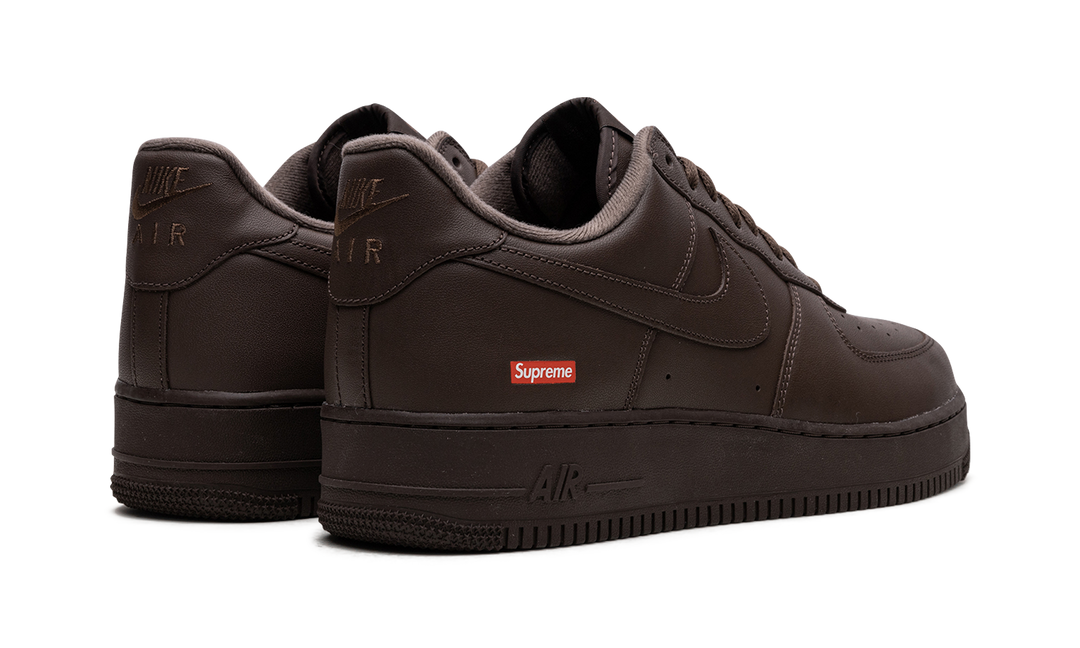 NIKE AIR FORCE 1 LOW X SUPREME BAROQUE BROWN