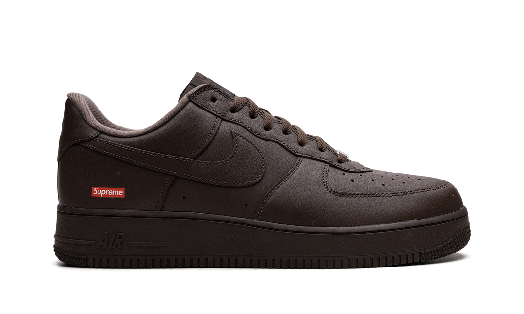 NIKE AIR FORCE 1 LOW X SUPREME BAROQUE BROWN