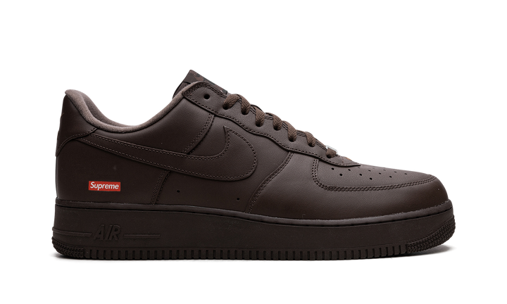 NIKE AIR FORCE 1 LOW X SUPREME BAROQUE BROWN