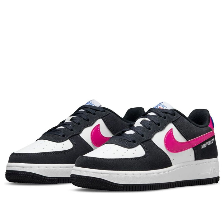 NIKE AIR FORCE 1 LV 8 ATHLETIC CLUB BLACK PINK PRIME GS