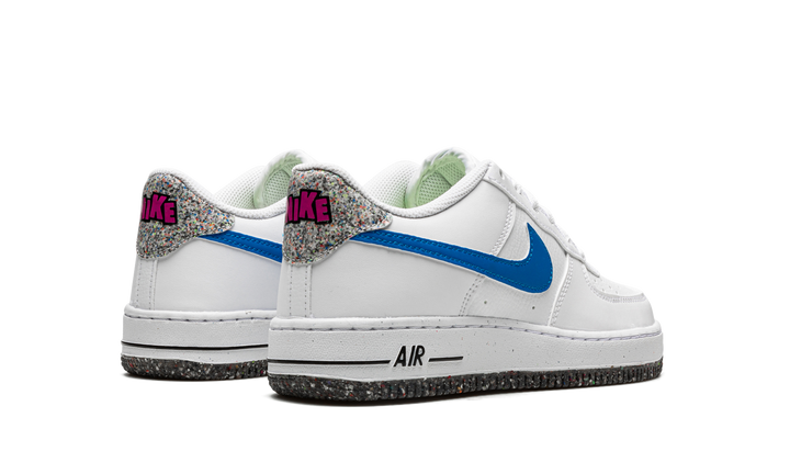 NIKE AIR FORCE 1 LV8 NEXT NATURE CRATER WHITE BLUE GS