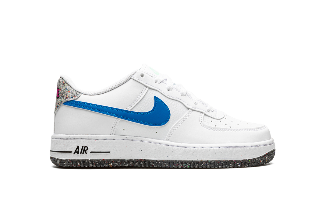 NIKE AIR FORCE 1 LV8 NEXT NATURE CRATER WHITE BLUE GS