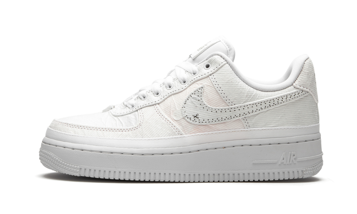 NIKE AIR FORCE 1 LX REVEAL BLACK SWOOSH WOMENS