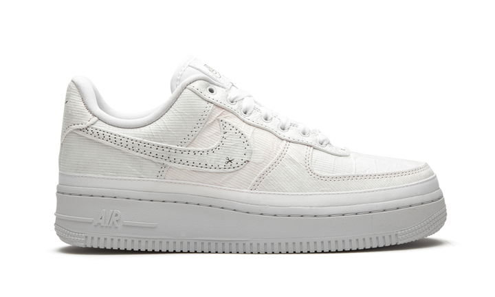 NIKE AIR FORCE 1 LX REVEAL BLACK SWOOSH WOMENS