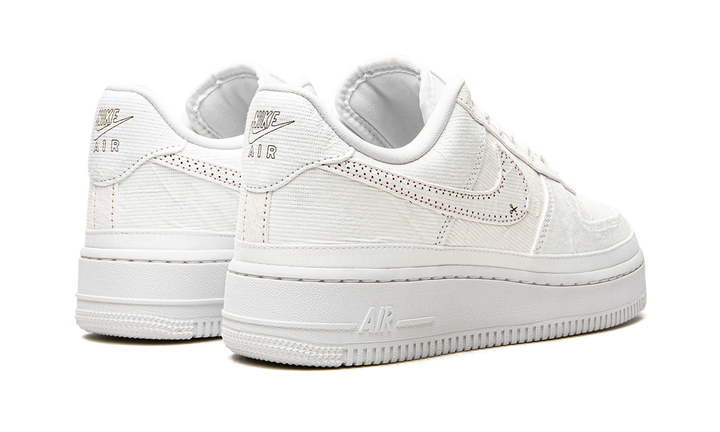 NIKE AIR FORCE 1 LX TEAR AWAY RED SWOOSH WOMENS