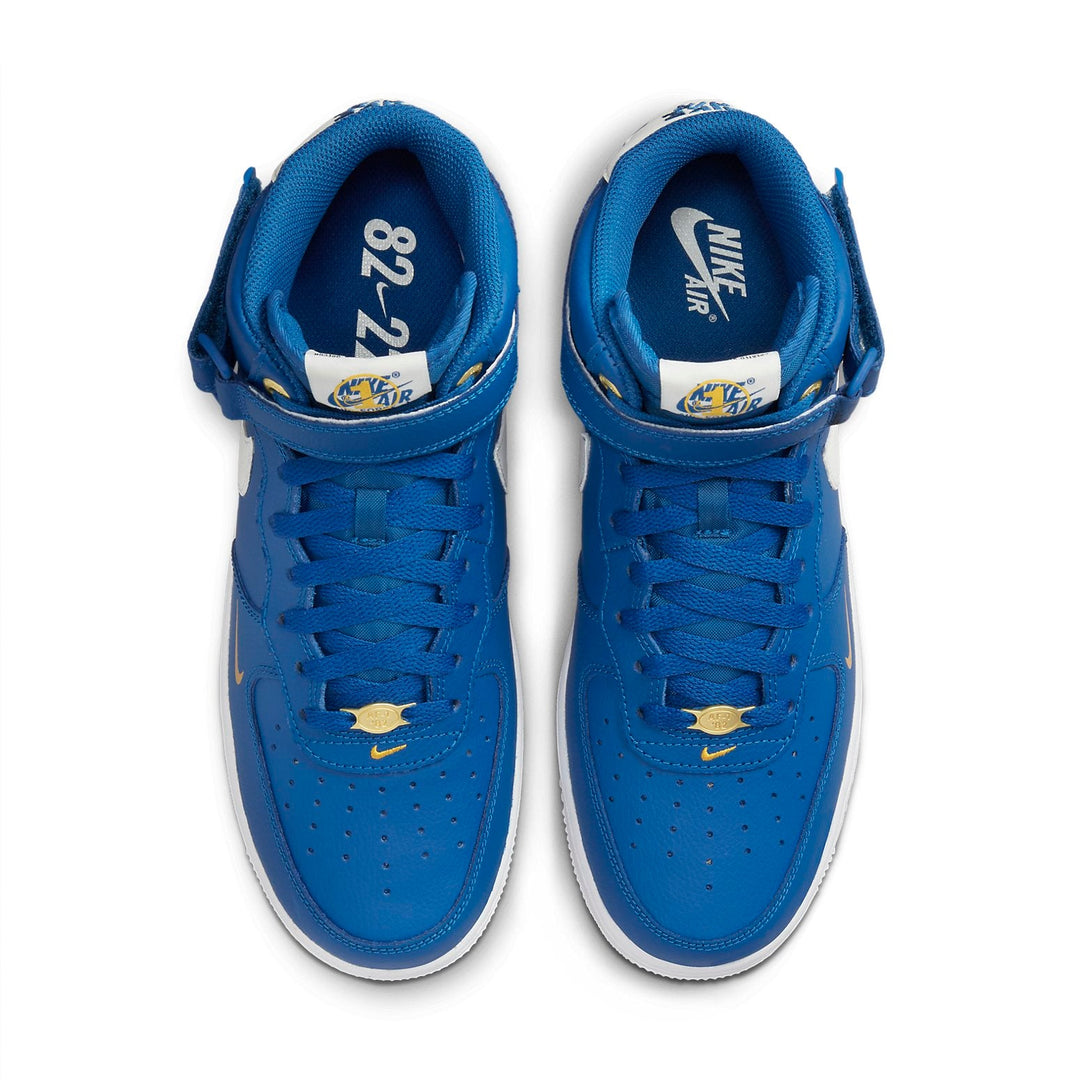 NIKE AIR FORCE 1 MID 07 LV8 40TH ANNIVERSARY BLUE