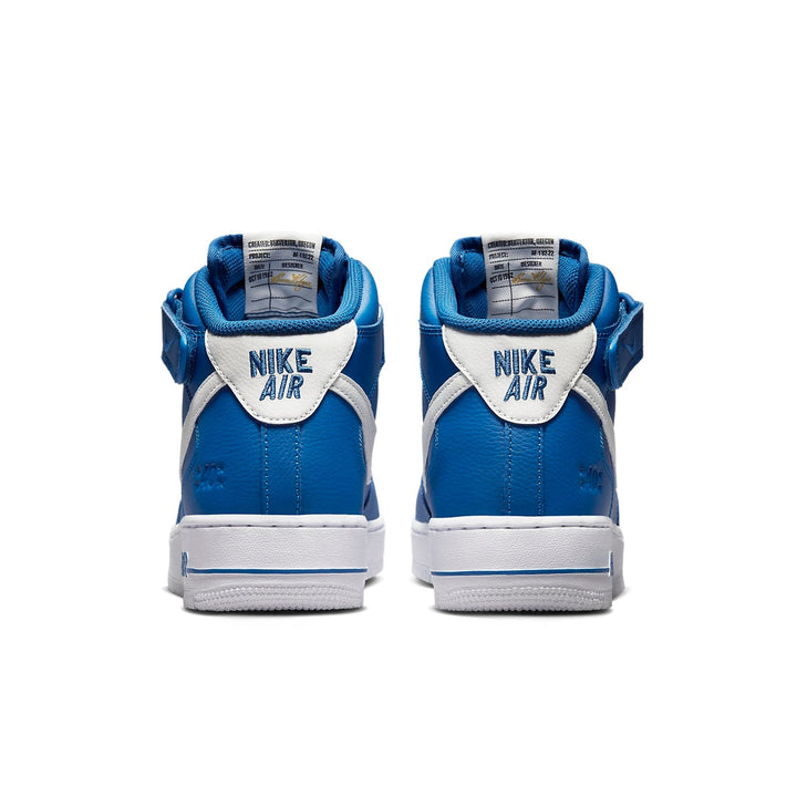 NIKE AIR FORCE 1 MID 07 LV8 40TH ANNIVERSARY BLUE